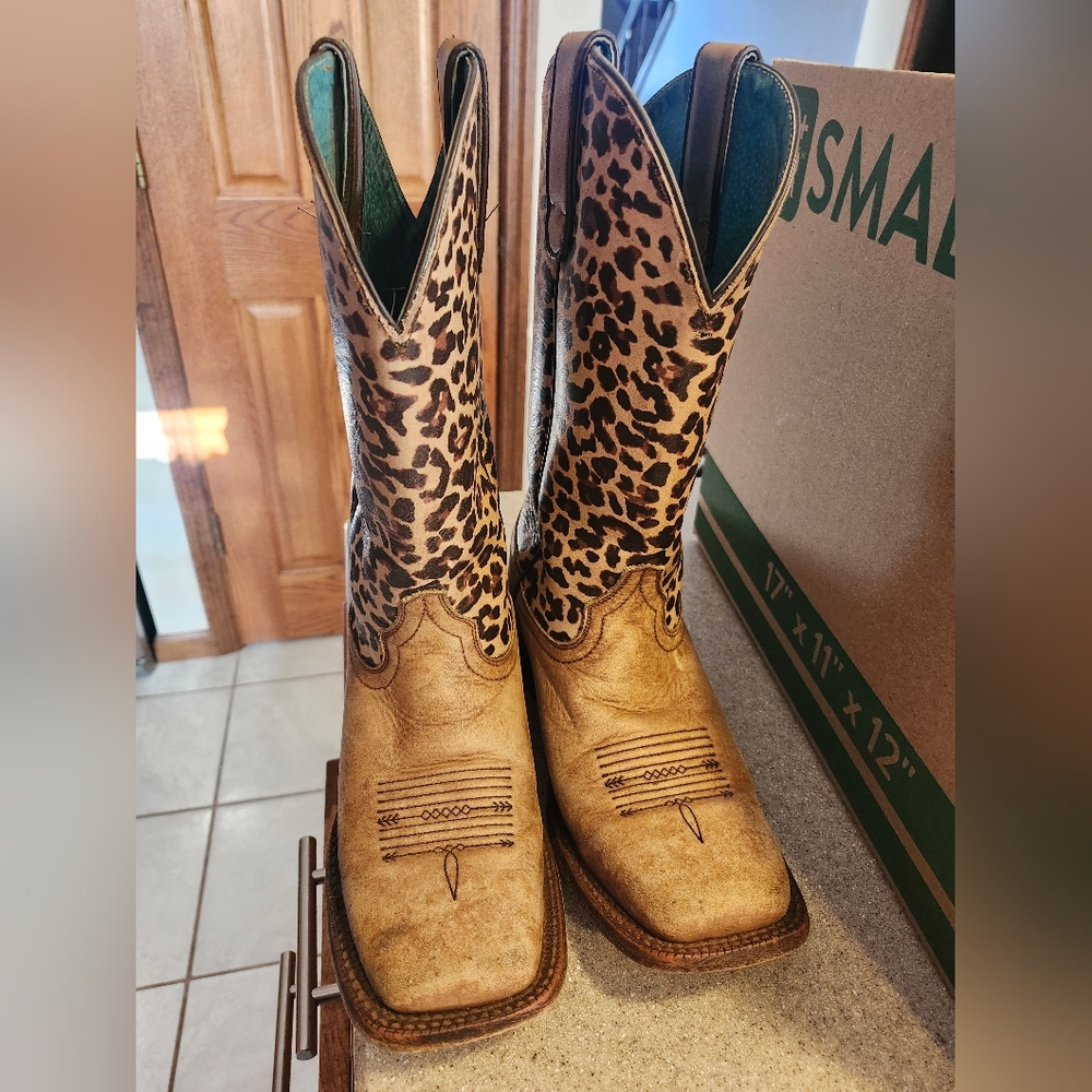 Ariat Cheetah Print Boots